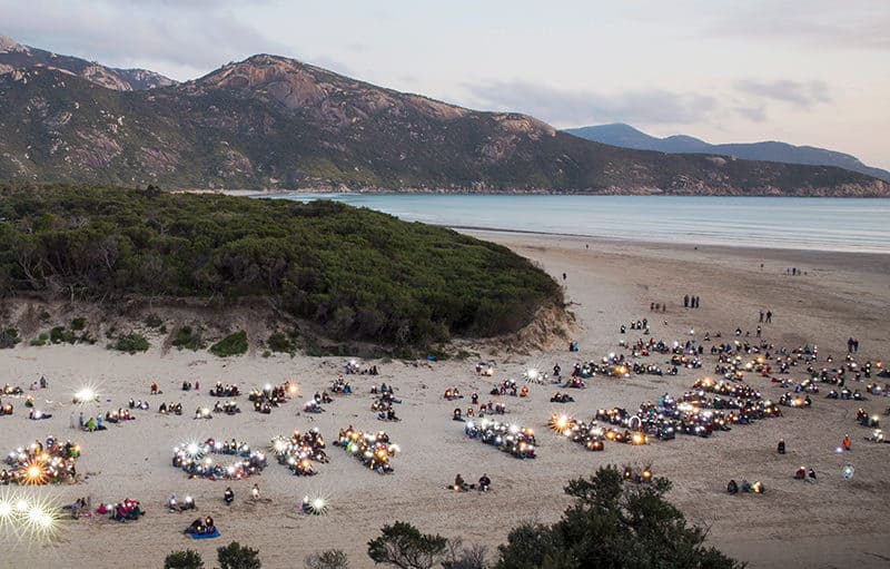 Hands of Parks at Wilsons Promontory